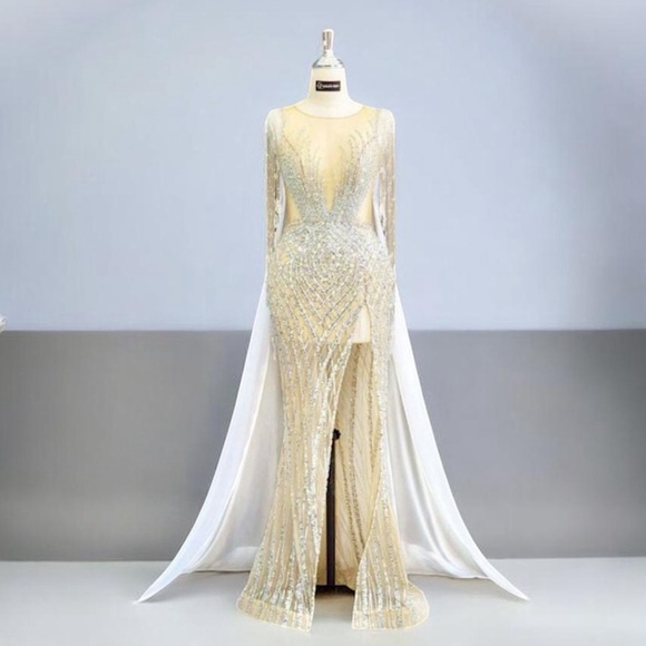 Dresses & Skirts - Winning Pageant Couture Gown GL Garlate Prom Evening Wedding Dress